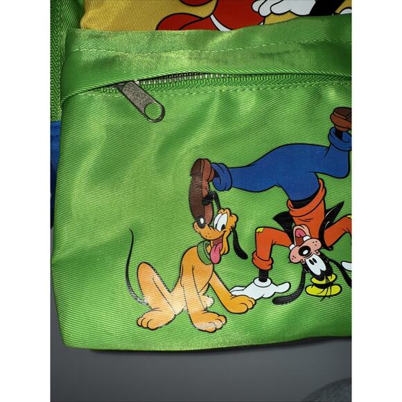 Disney Parks Backpack Mickey Mouse and Friends Embroidered Minnie Goofy Pluto main image 12